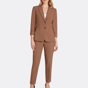 Tahari ASL Roll Sleeve Jacket Pantsuit - NWT - Size 2